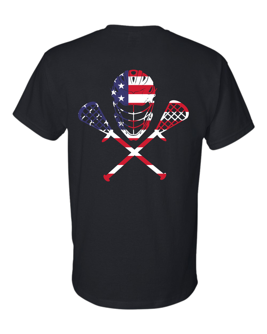 4th of July Laccrose T-shirt