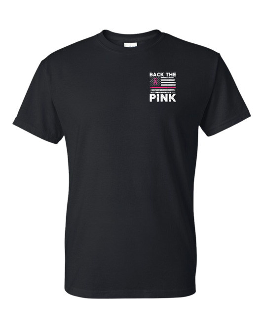 In October we Wear Pink Adult Black T-shirt