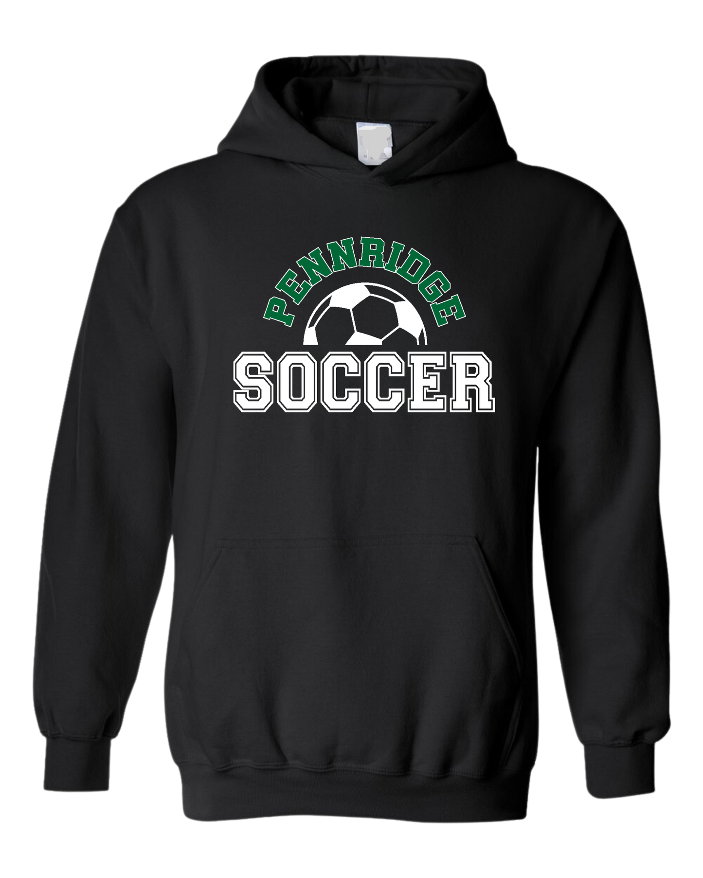 Kids Pennridge Black Soccer Sweatshirt