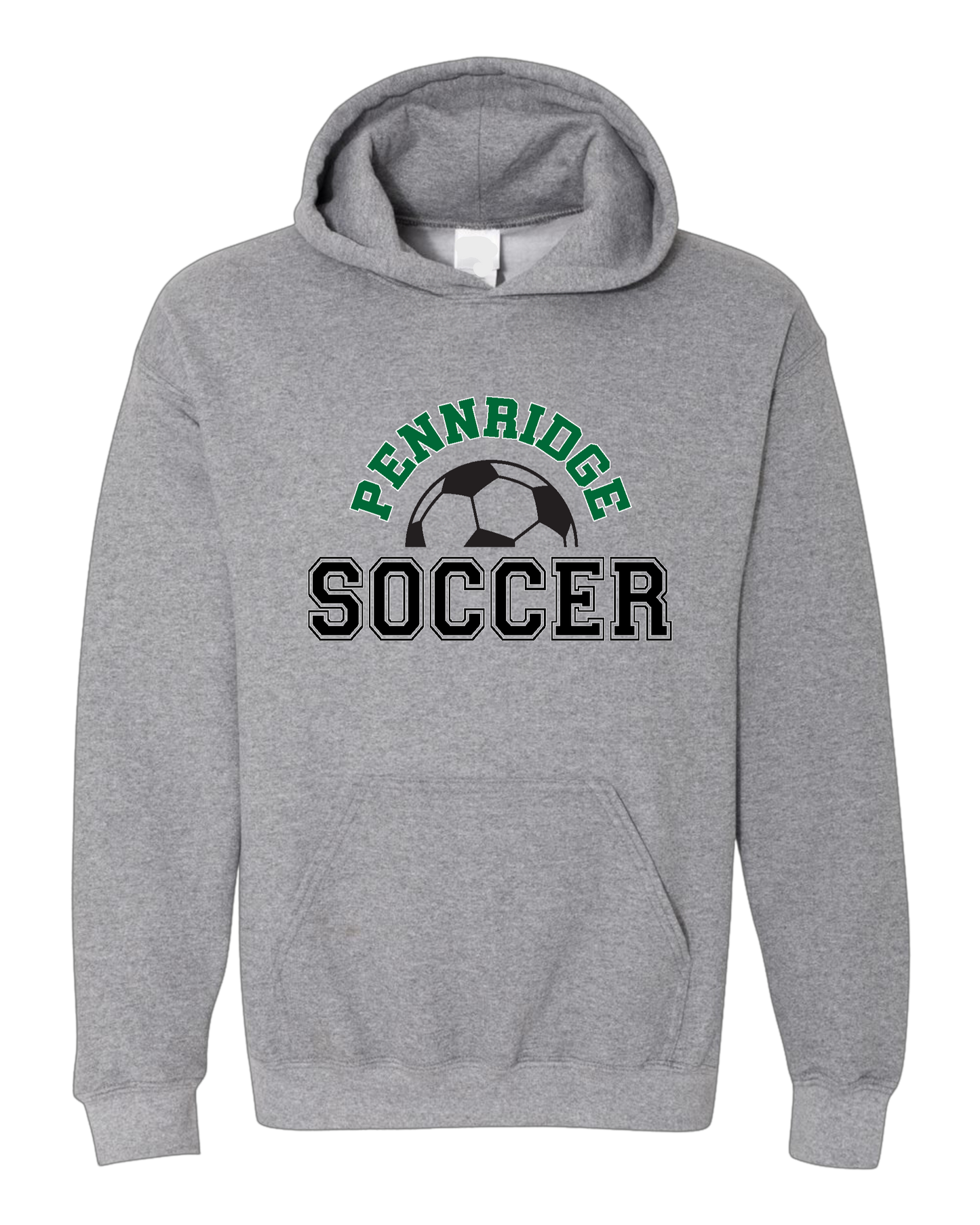 Kids Pennridge Grey Soccer Sweatshirt