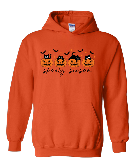 Spooky Season Orange Sweatshirt Adult