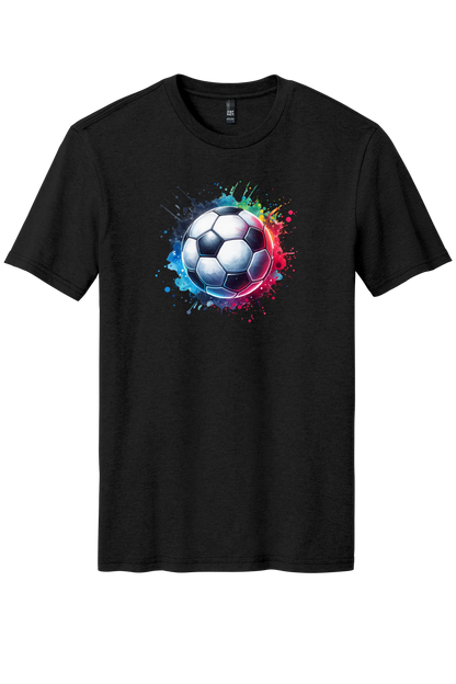 Soccer Splash Color Adult Black