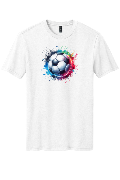 Soccer Color Splash Youth White